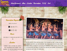 Tablet Screenshot of germainesluauoahu.com